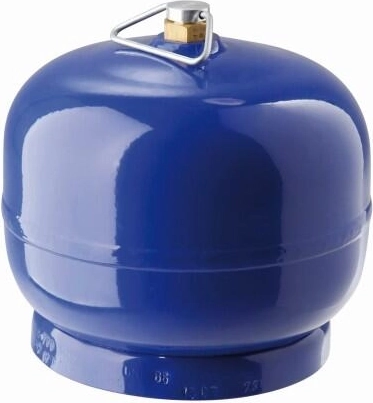 Returnable pressure gas cylinder 2 kg for propane-butane