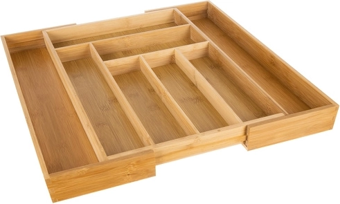 Erweiterbares Design für 6–8 Fächer