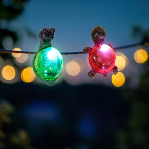 Automatische verlichting op zonne-energie