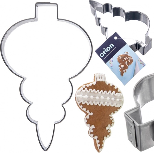 Weihnachtsmotiv, das auf Plätzchen und Lebkuchen heraussticht