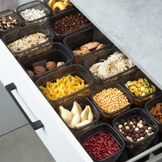 Stackable shape for perfect organization