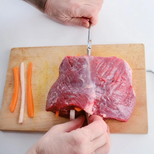 Ideaal voor braadstukken en rollades