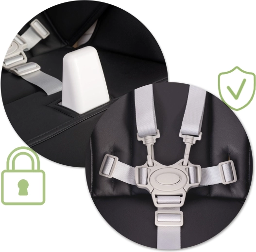 Sécurité maximale avec harnais 5 points