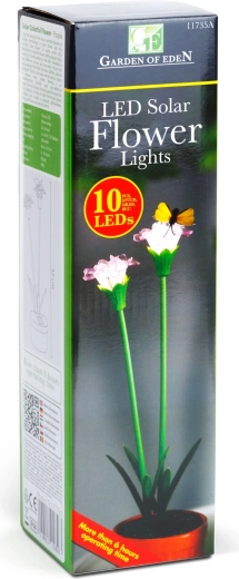10 leds met warmwit licht