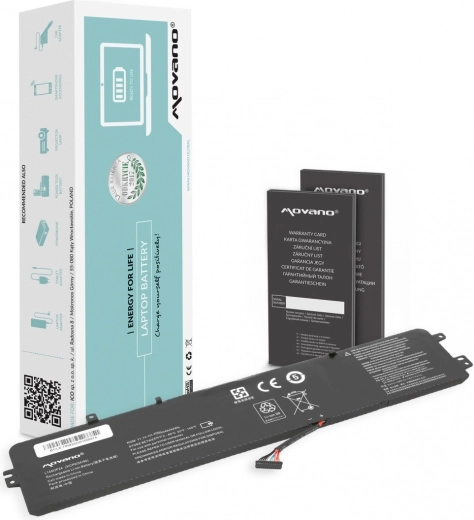 Movano-batterij voor Lenovo 700-15ISK 4000 mAh 44 Wh