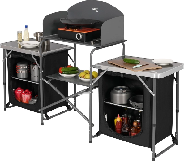 Structure légère en aluminium et pliage facile