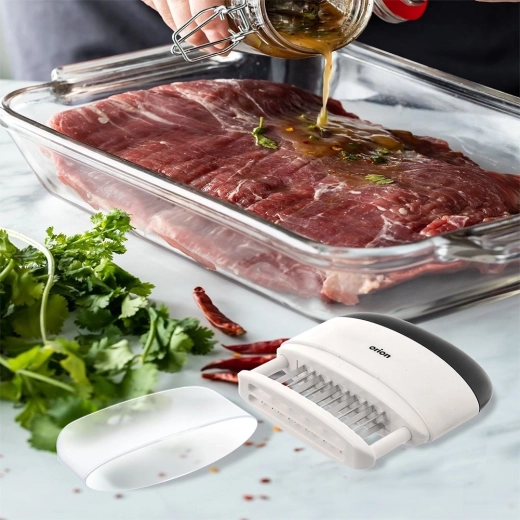 Meilleure absorption de la marinade et résultat plus juteux