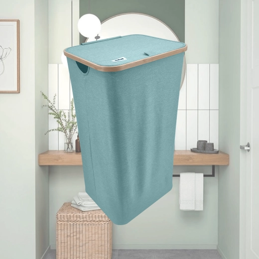 Bambusrahmen und Deckel gegen Gerüche