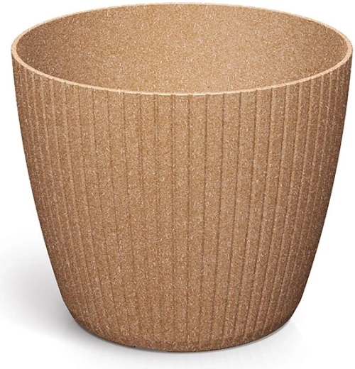 Cache-pot Lamia Eco Wood 17,8 cm naturo