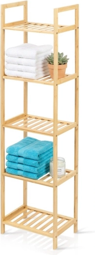 Bamboe vijflaagse kast Vilde 35 × 25 × 127,5 cm