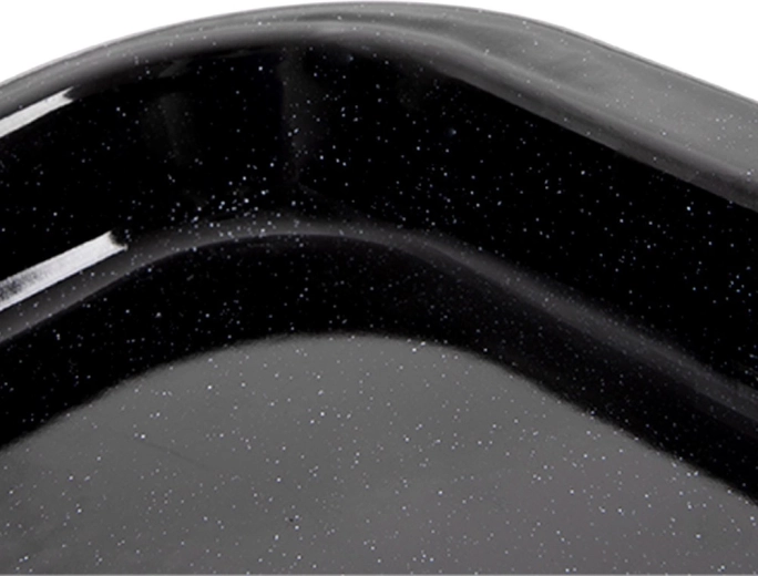 Durable enamelled steel