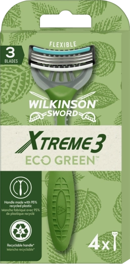 Wilkinson Sword Xtreme3 Eco Green Einwegrasierer 4 Stk.