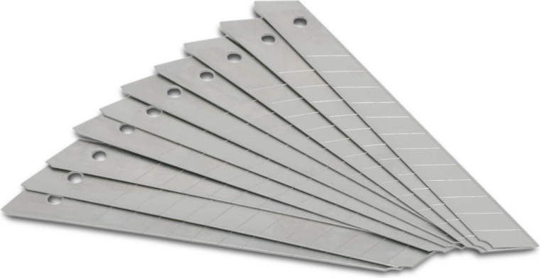 Replacement snap-off blades 9 mm - 10 pieces
