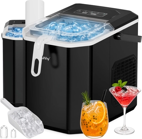 Output up to 12 kg of ice per 24 hours