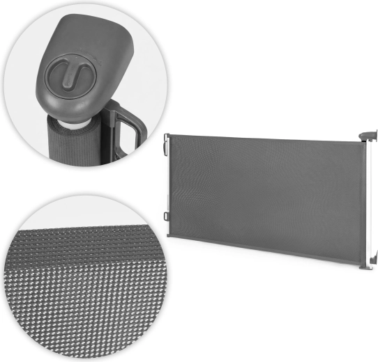 Secure locking with a rotary knob