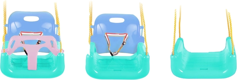 A 3-in-1 swing that grows with your child