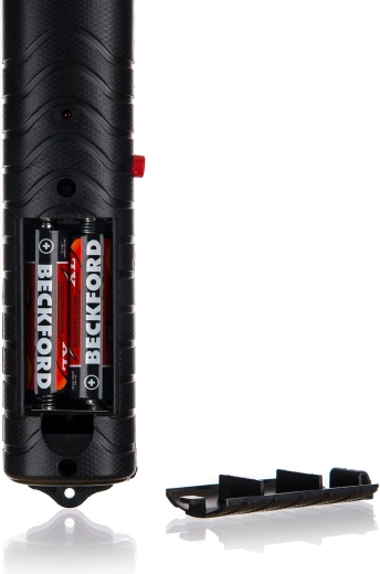 Easy power with 2× AA batteries