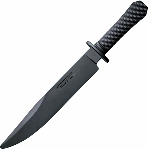 Cold Steel Rubber Training Laredo Bowie Training Knife 26.6 cm, Black, Santoprene