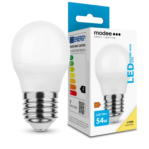 Modee LED lamp Globe Mini G45 7 W E27, 700 lm, warm wit