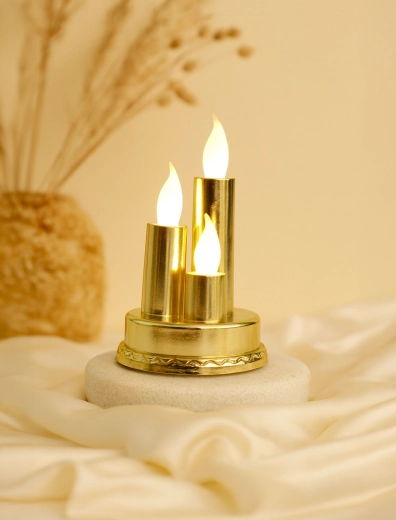 Warm white light for a cozy atmosphere