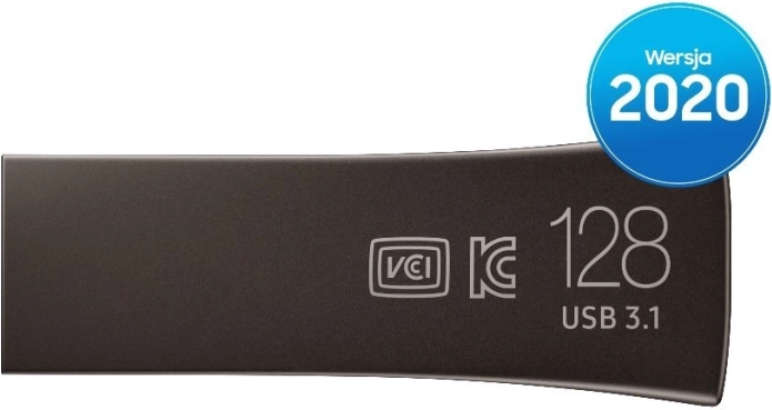 Clé USB BAR Plus 128 Go, USB 3.1, gris titane