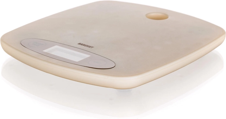 Schlankes Design in Cremefarbe