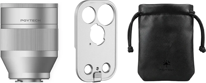 Teleobjectief PGYTECH Retrova 2× voor iPhone 17 Pro