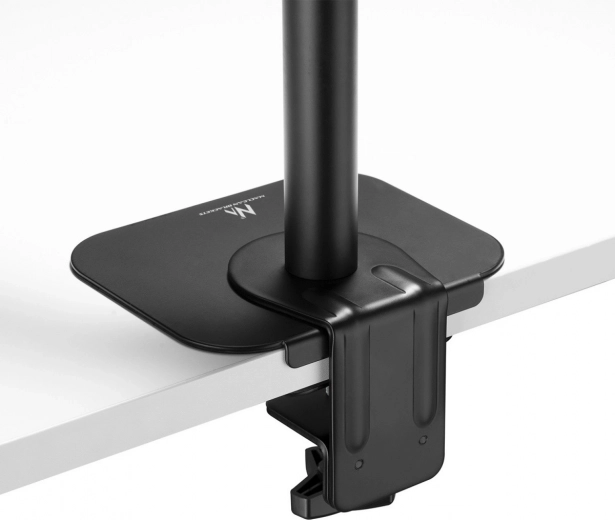 Universal mounting: grommet or desk edge