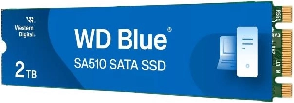 SSD-Disk WD Blue 2TB SA510 M.2