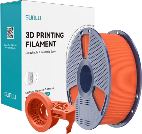 Sunlu PETG matte hogesnelheidsfilament – zwart