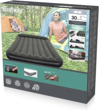 Bestway Tritech Air Mattress 191 × 137 × 30 cm