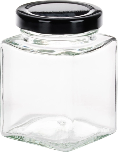 Verre transparent de qualité et couvercles étanches