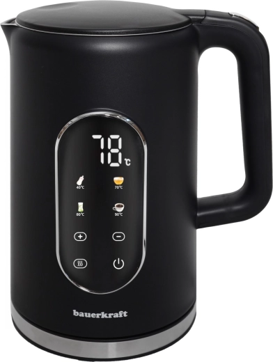 Touch control with temperature regulation