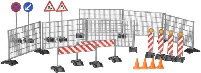 Bworld traffic barriers and signs