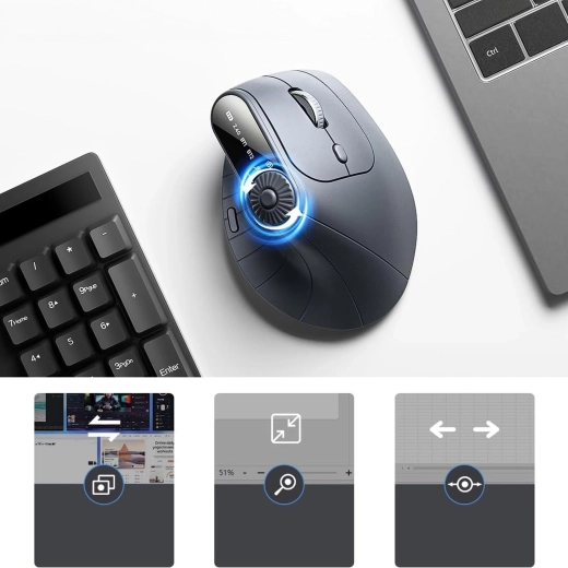 Precise control up to 2400 DPI