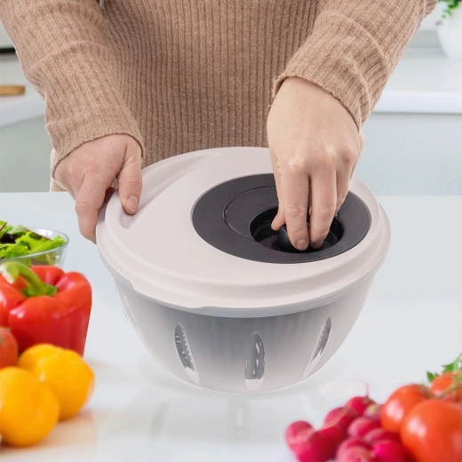 Fast and effective salad drying