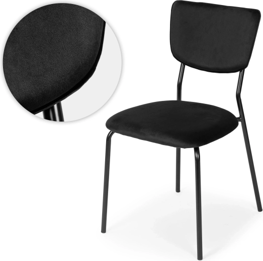 Luxuriöser Samt mit weicher Polsterung