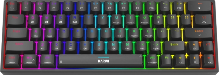 Hot-swap-switches en RGB-verlichting