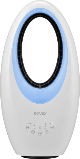 Savio bladloze vloerventilator met oscillatie