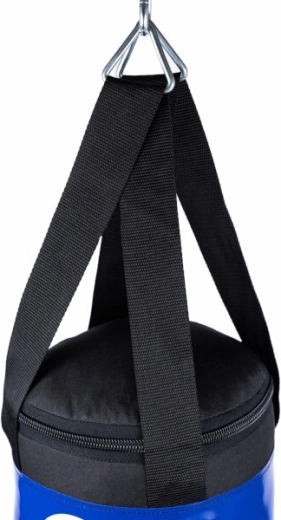 Stevige ophanging met 4 riemen en stalen driehoekige ringen