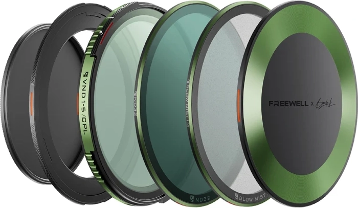 Freewell Brandon Li 72 mm Variable ND/CPL Filter Set