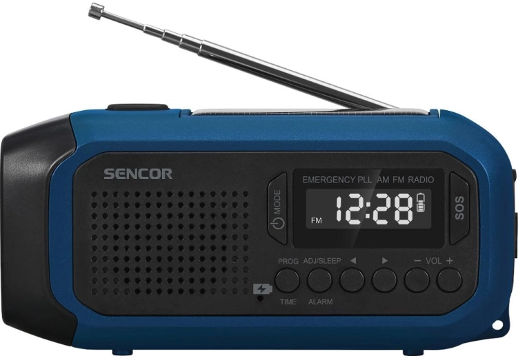 AM/FM-radio en SOS-alarm