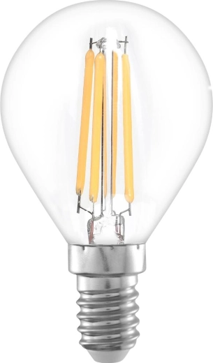 Ampoule LED filament Retlux G45 E14 5 W blanc chaud