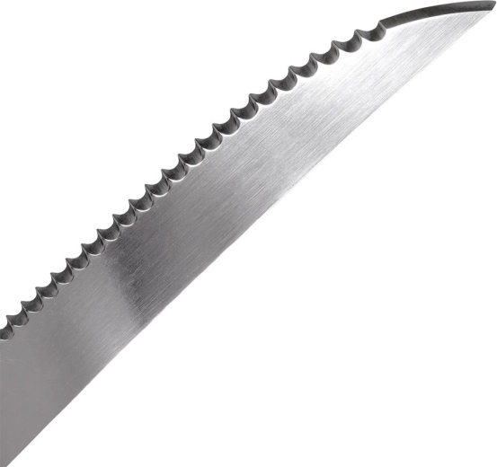 Präzise gezahnte Klinge aus Edelstahl