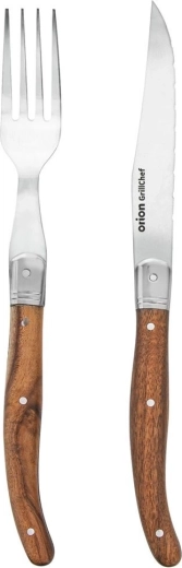 Elegantes Set für das Servieren von Steaks