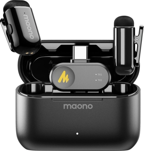Maono WM622 PC2 Wireless Microphone for iPhone and iPad