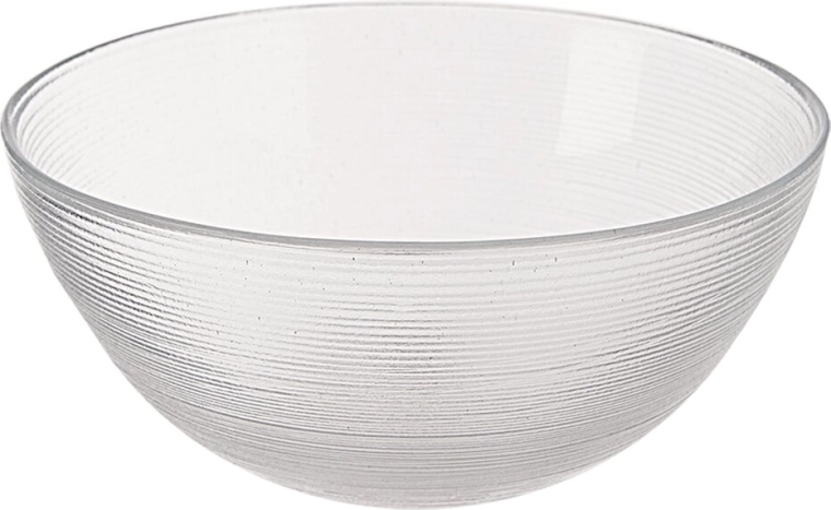 Glazen schaal van helder glas 15 cm