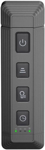 Lampe de lecture extensible USB gris