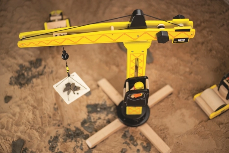 Great for construction-site play and creative scenarios