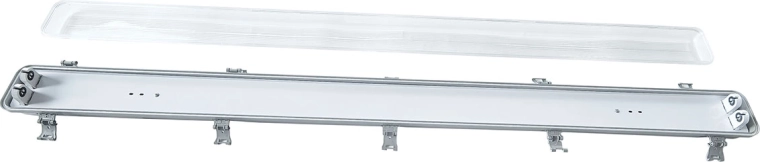 Für zwei LED-T8-Röhren